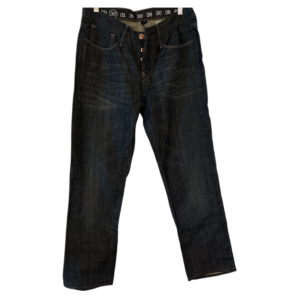 Earnest Sewn dark blue men's jeans